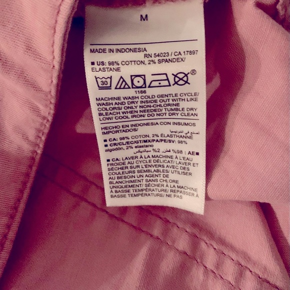 Old Navy Blush Chino High-rise Pants NWT Size M - Picture 4 of 6